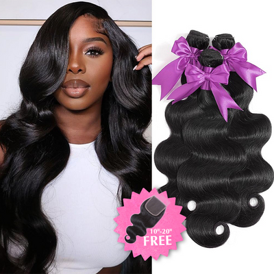 Jessie's Selection Hair Bundles 3 Pcs/pack Hair Brazilian Body Wave Human Hair Flash Deal